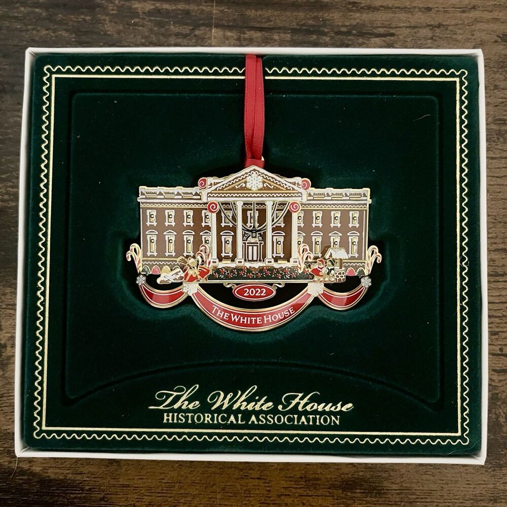 Official White House Historical Association Christmas Ornament 2022 w/ Box NWOT
